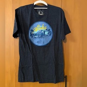 Project X small tee, CrossFit workout. Fitnes. Aloha. Hawaii. Weightlifting.